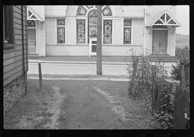 [Untitled photo, possibly related to: Church at Pleasant Unity,…, Pennsylvania, 1935