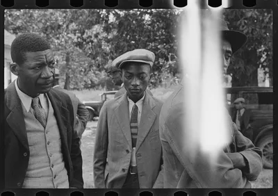 [Untitled photo, possibly related to: Sunday in Little Rock, Arkansas], 1935