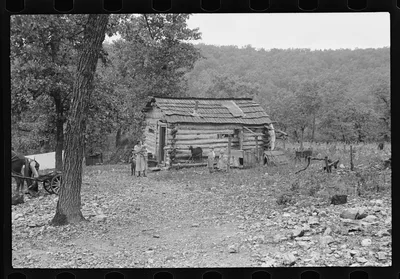 [Untitled photo, possibly related to: Family of rehabilitation…, Arkansas, 1935