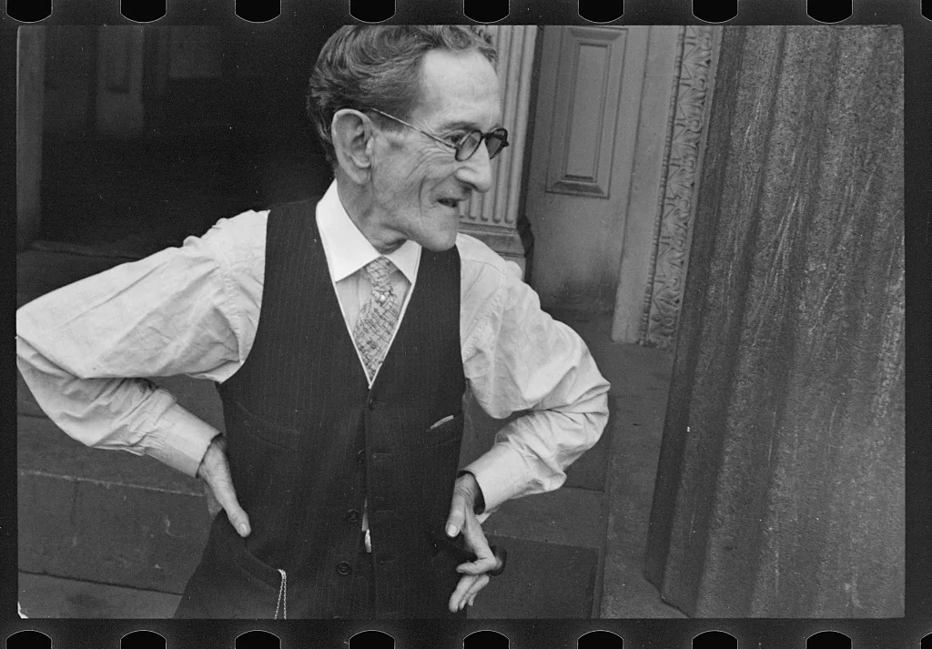 Keeper of a mission flophouse, New Orleans, Louisiana, 1935