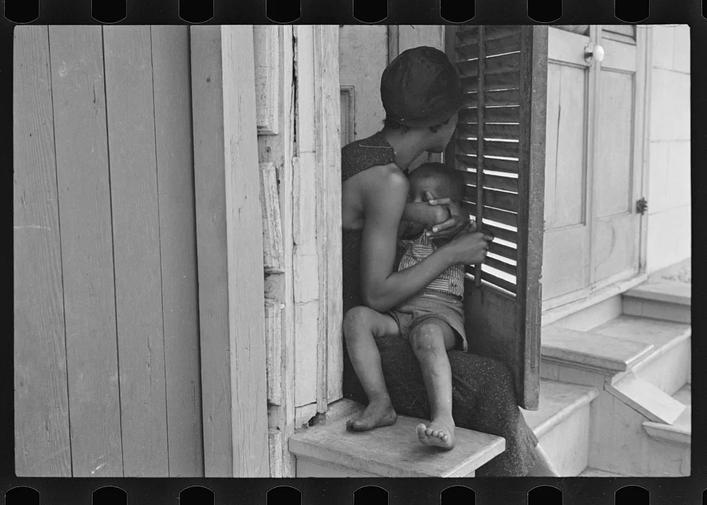 Scene in New Orleans, Louisiana, 1935