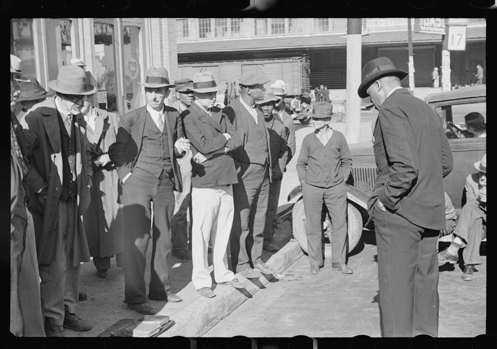 [Untitled photo, possibly related to: Religious meeting, Nashville,…, Tennessee, 1935