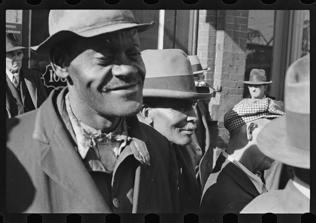 [Untitled photo, possibly related to: Negro at religious meeting in…, Tennessee, 1935
