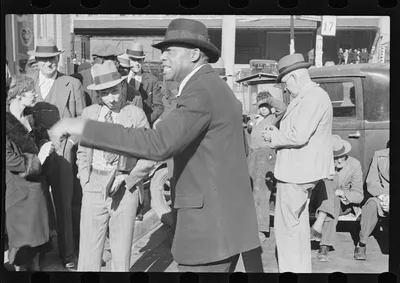 [Untitled photo, possibly related to: Religious meeting, Nashville,…, Tennessee, 1935