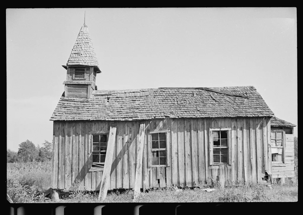 Church in Louisiana, 1935