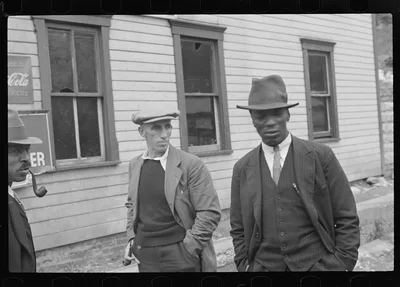 [Untitled photo, possibly related to: Sunday in Scotts Run, West…, West Virginia, 1935