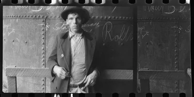 [Untitled photo, possibly related to: Cattle dealer in western West…, West Virginia, 1935