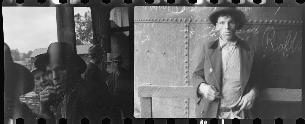 [Untitled photo, possibly related to: Cattle dealer in western West…, West Virginia, 1935