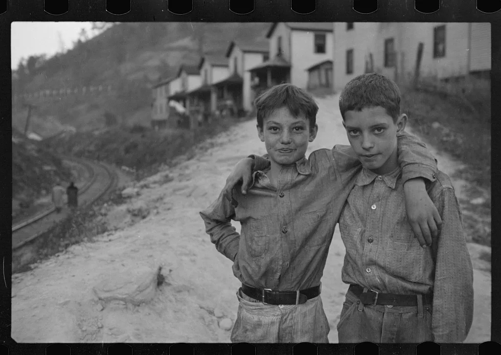 [Untitled photo, possibly related to: Coal miner's child, Omar, West…, West Virginia, 1935