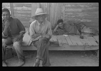 [Untitled photo, possibly related to: Unemployed trapper, Plaquemines…, Louisiana, 1935