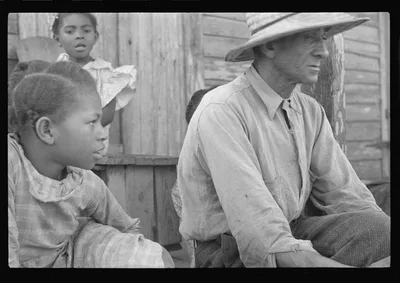 [Untitled photo, possibly related to: Children of unemployed trapper,…, Louisiana, 1935