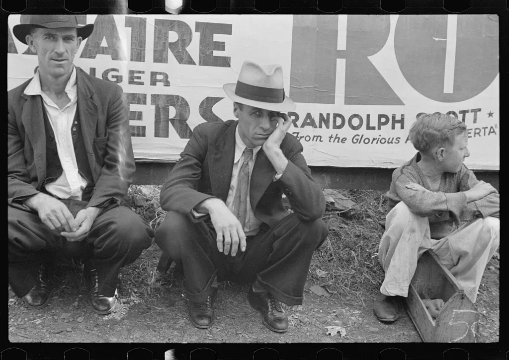 Citizens of Omar, West Virginia, 1935