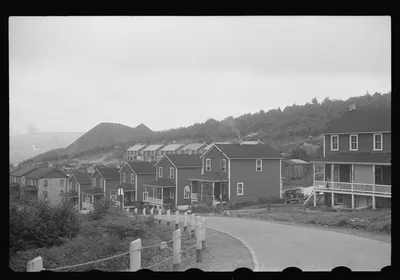 [Untitled photo, possibly related to: Houses in Nanty Glo,…, Pennsylvania, 1937