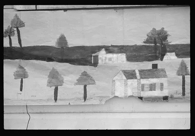 Painting by one of the children at Penderlea Homesteads, North…, North Carolina, 1937