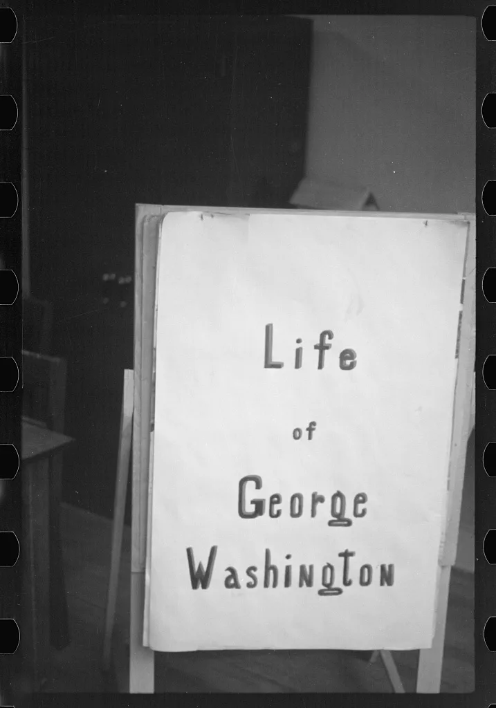 Cover of book made by schoolchildren at Arthurdale, West Virginia, 1937