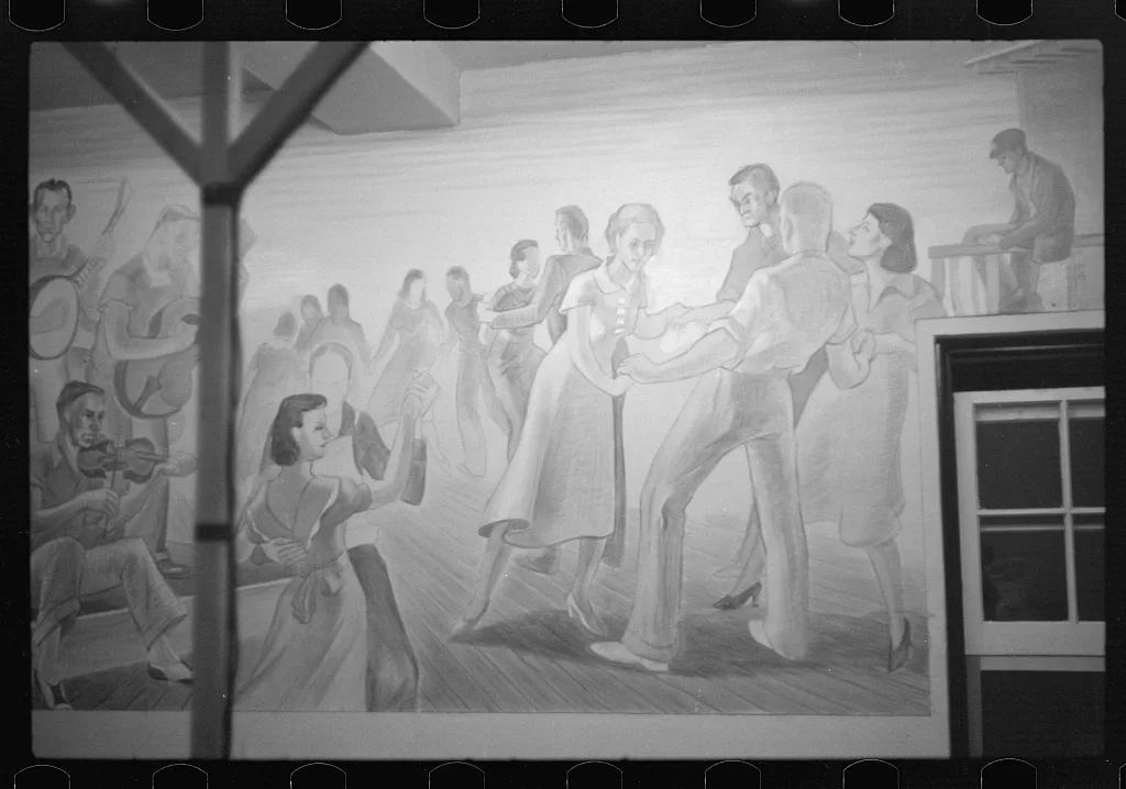 [Untitled photo, possibly related to: Mural at Westmoreland…, Pennsylvania, 1937