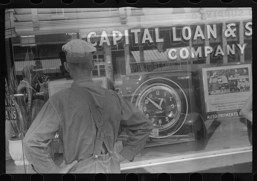 Street scene, Washington Court House, Ohio (see general caption), 1938