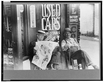 Street scene, Washington Court House, Ohio (see general caption), 1938