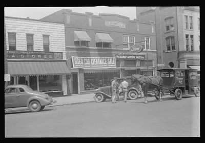 [Untitled photo, possibly related to: Main and Court Streets,…, Ohio, 1938