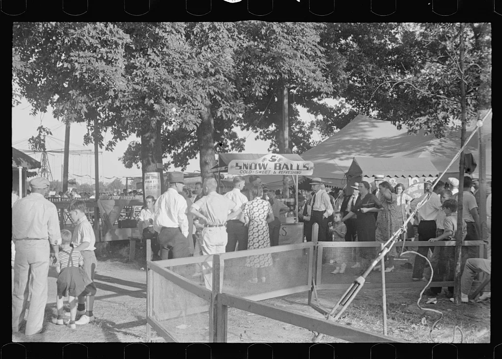[Untitled photo, possibly related to: At the Ashville July 4th…, Ohio, 1938