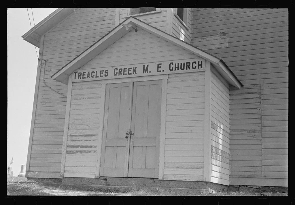 Methodist church, Urbana, Ohio, 1938