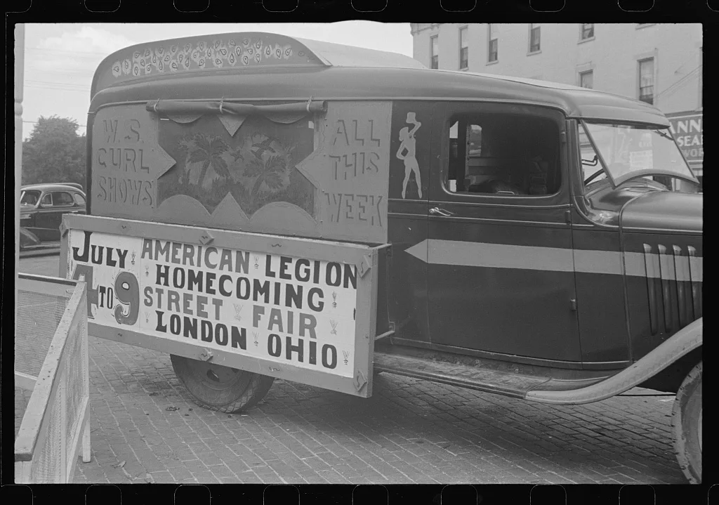 World War Veterans' homecoming and carnival, London, Ohio (see…, 1938