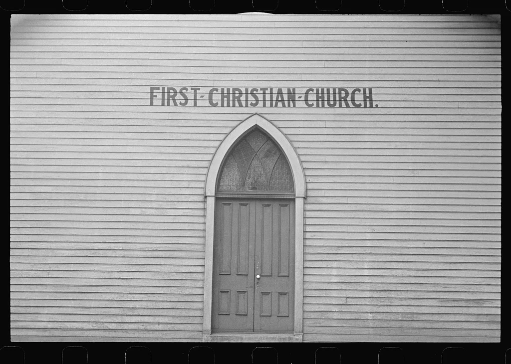 First Christian Church, central Ohio, 1938