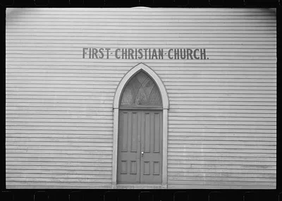First Christian Church, central Ohio, 1938