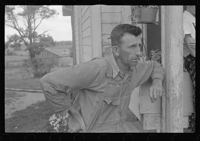 Mr. Thaxton, Ohio farmer, near Mechanicsburg, Ohio, 1938