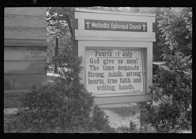 First Methodist Church, Urbana, Ohio, 1938