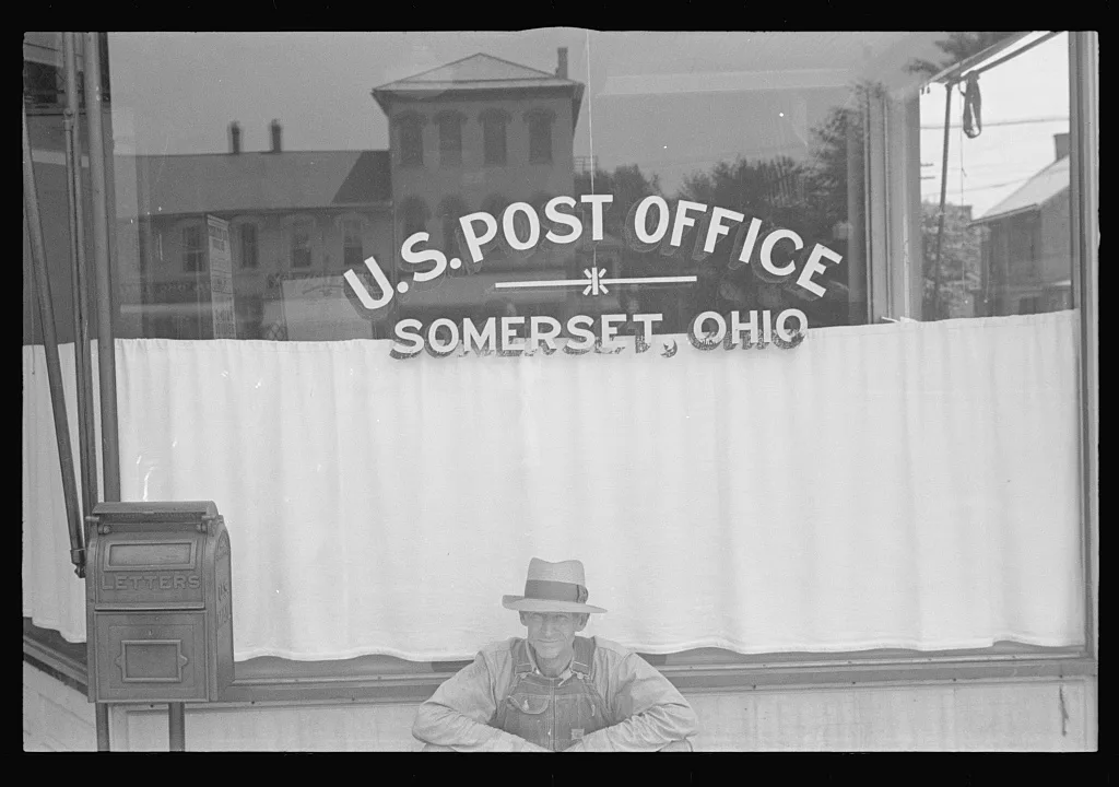 Post office, Sommerset, Ohio, 1938