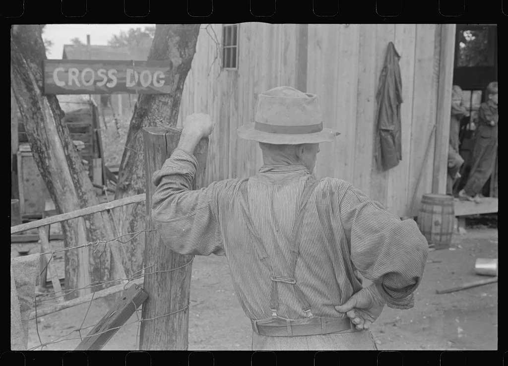 Ex-farmer now on W.P.A. (Work Projects Administration), central Ohio, 1938