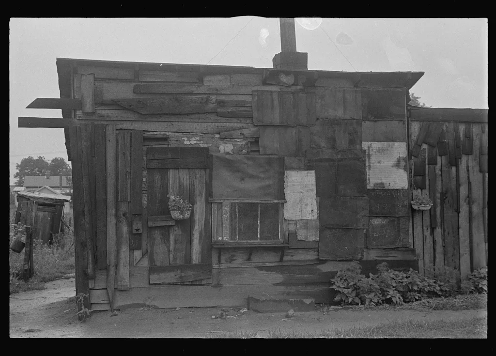 [Untitled photo, possibly related to: Dwellers in Circleville's…, Ohio, 1938