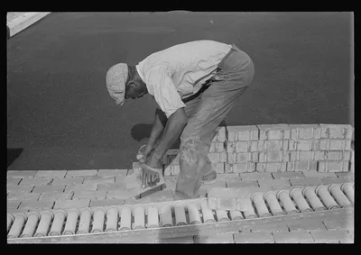 Working on repair of Route 40, Central, Ohio, 1938