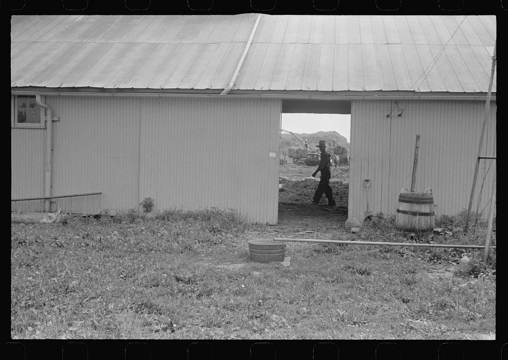 Ohio farm scene, central Ohio (see general caption), 1938
