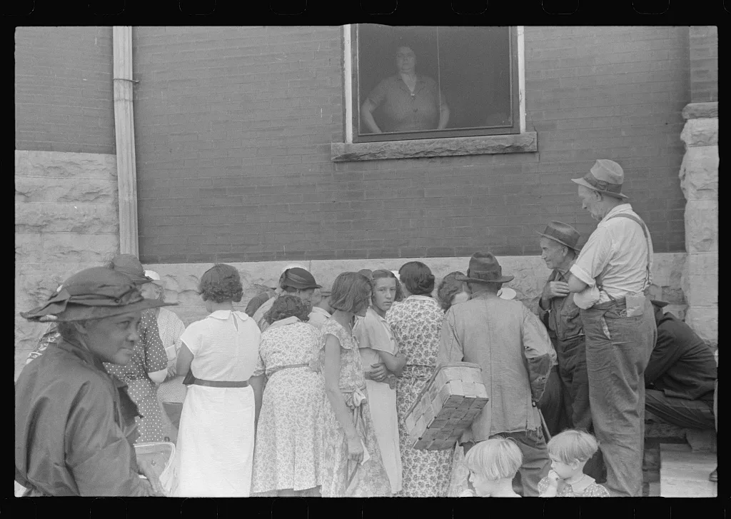 Rural relief near Urbana, Ohio, 1938