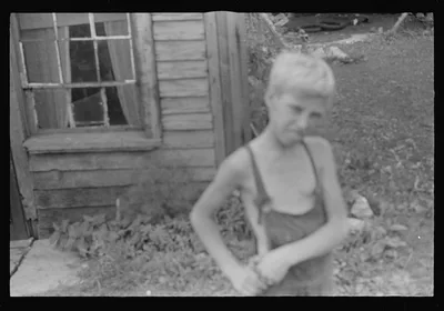 [Untitled photo, possibly related to: Family on relief near Urbana,…, Ohio, 1938