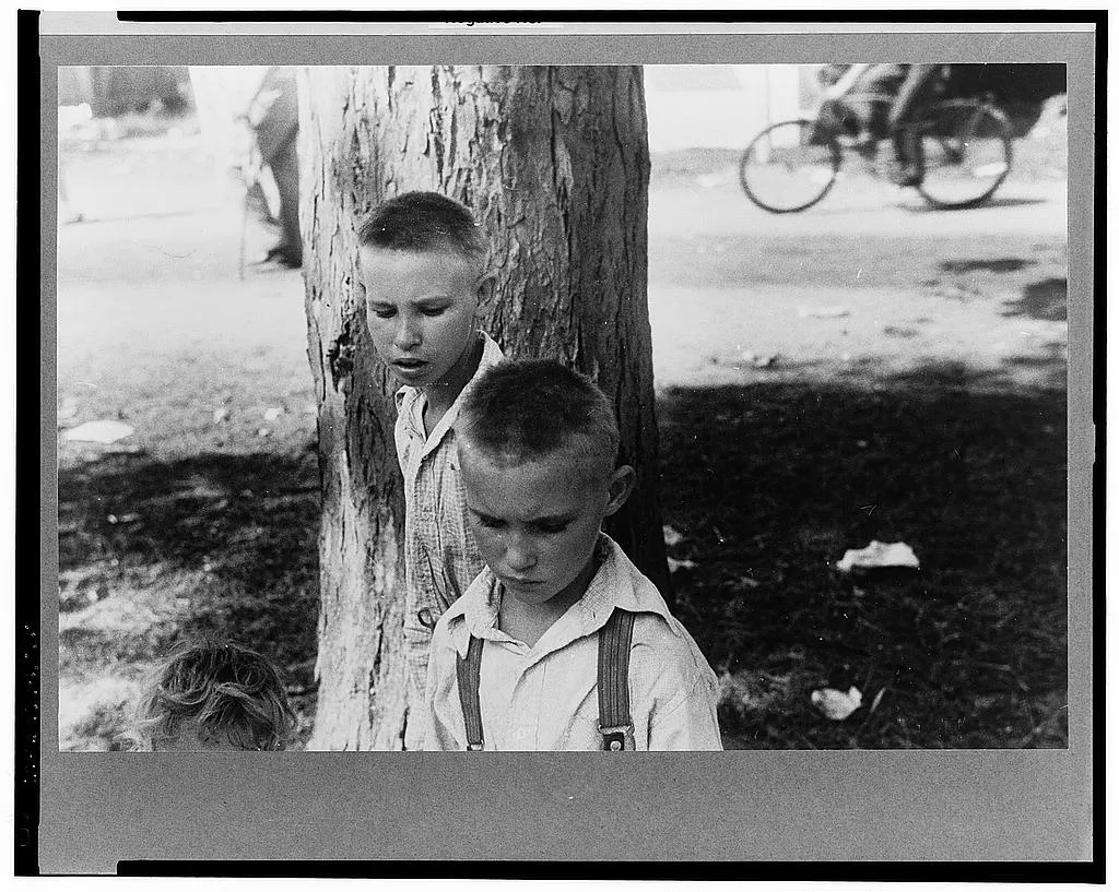 At the county fair, central Ohio, 1938
