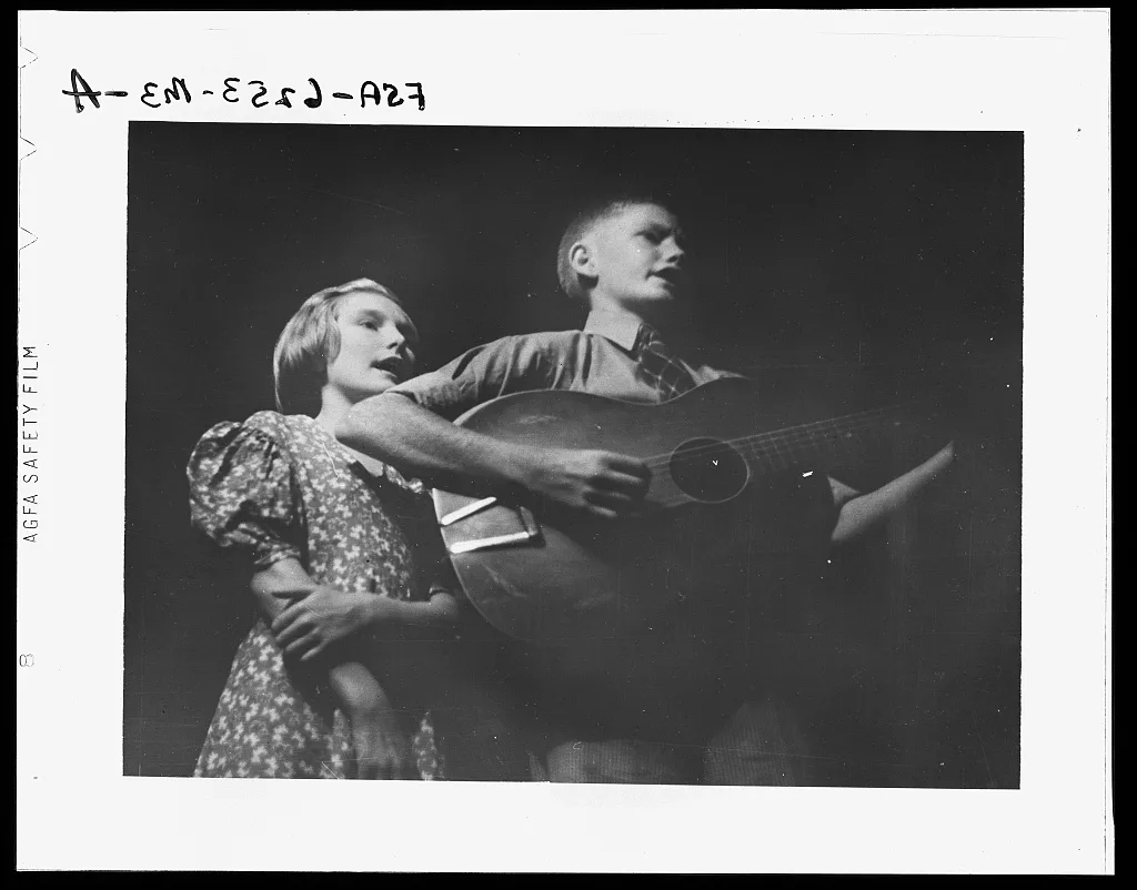 Child musicians. Asheville, North Carolina, 1937
